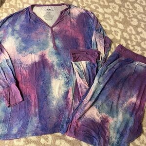 XXL Little Sleepies Tie-Dye PJ Set